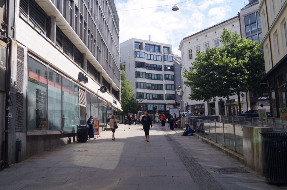 Norwegen - Oslo - Sammelplatz von Zigeunern/ Flüchtlinge.