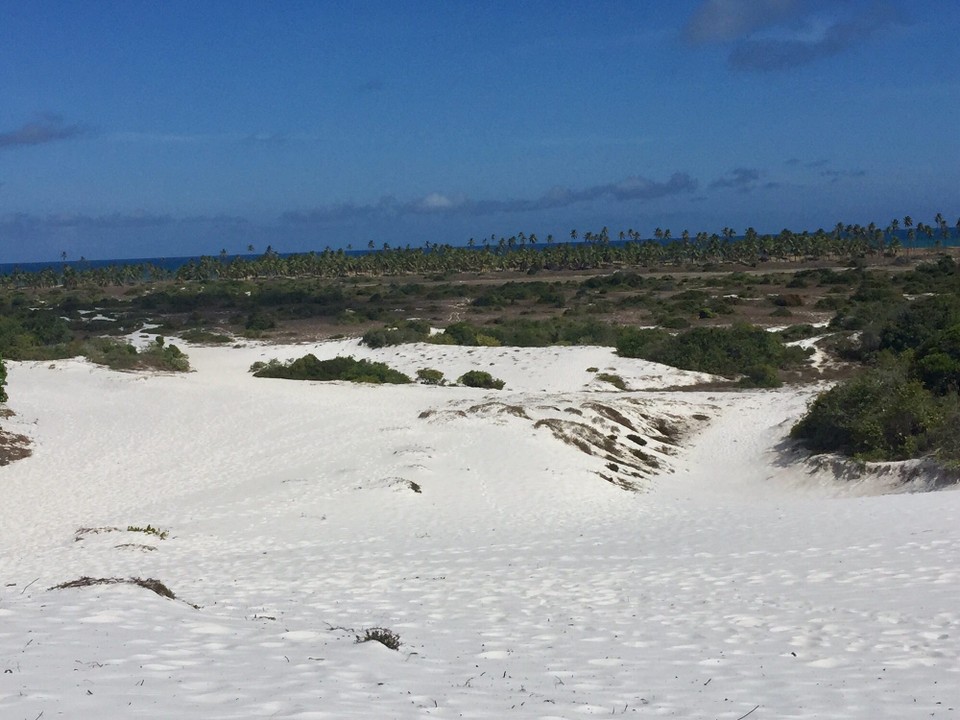 Brasilien - Conde - Weiße Dünen bis zum Meer