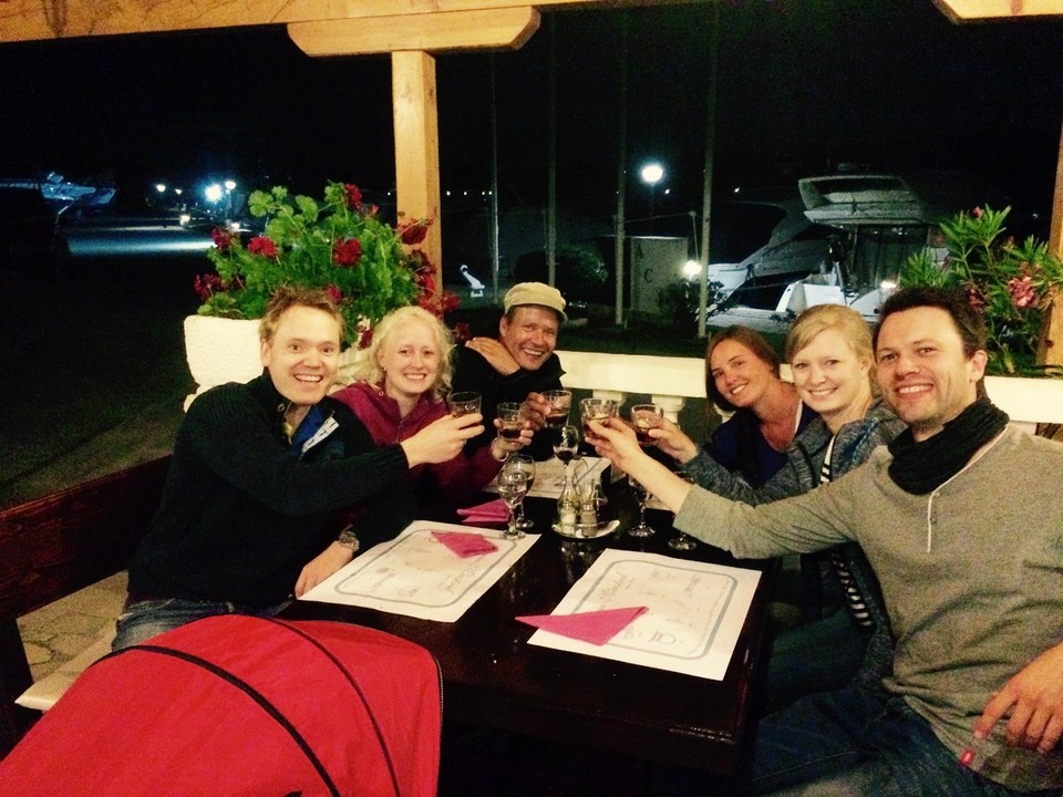 Kroatien - Ilovik - Feucht-fröhliche Begrüßung