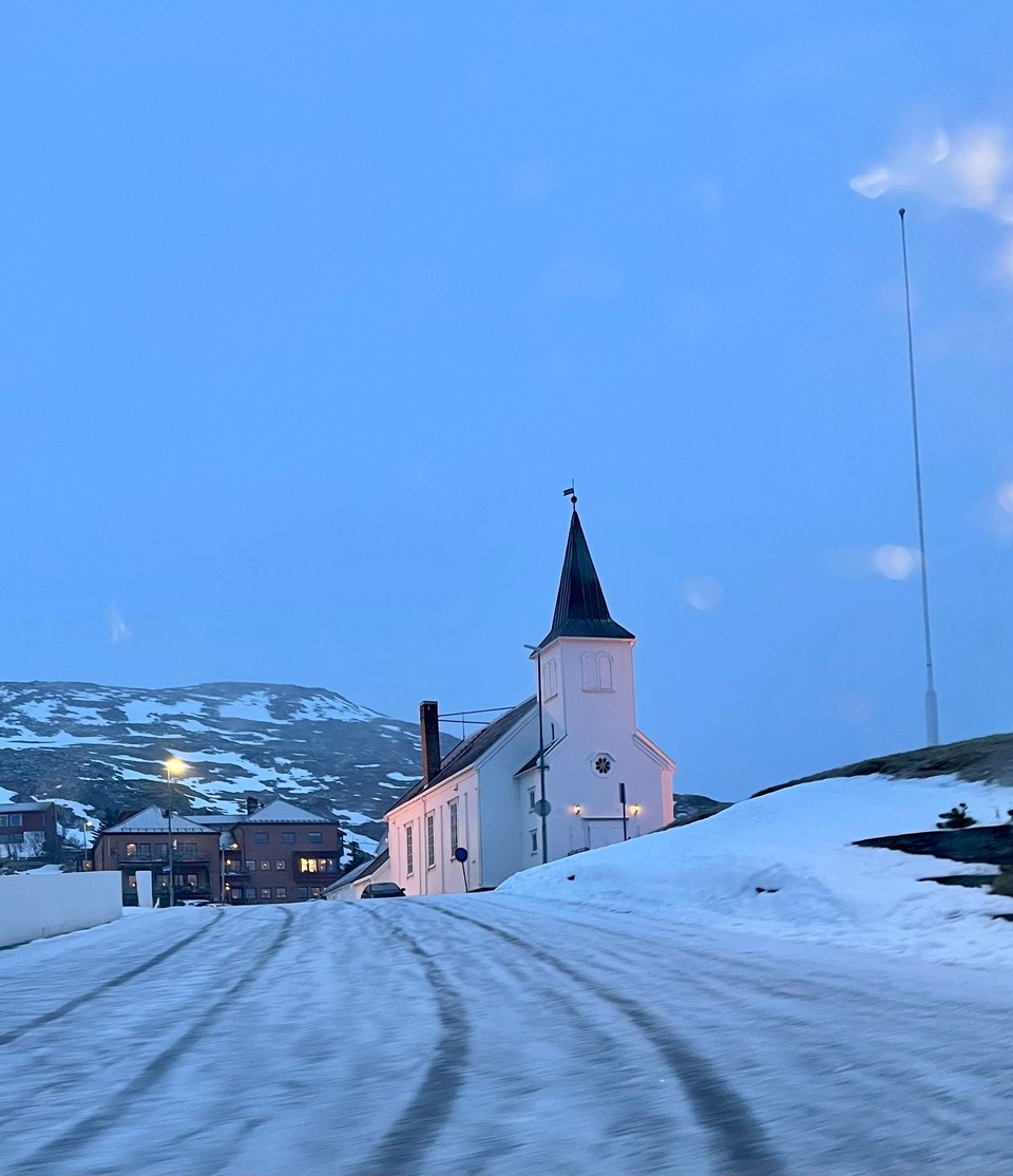 Norwegen - Nordkapp - Kirche in Honningsvåg