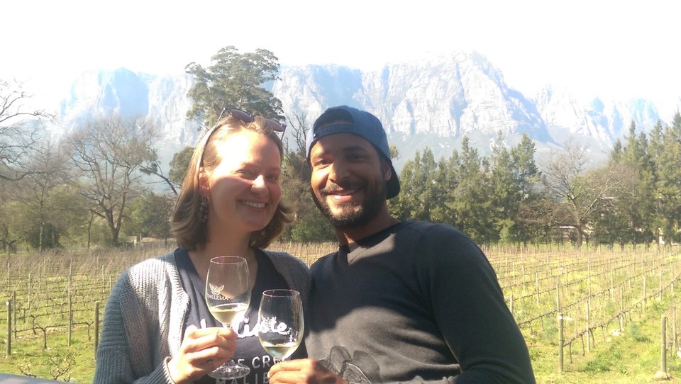 Südafrika - Stellenbosch - Prost....