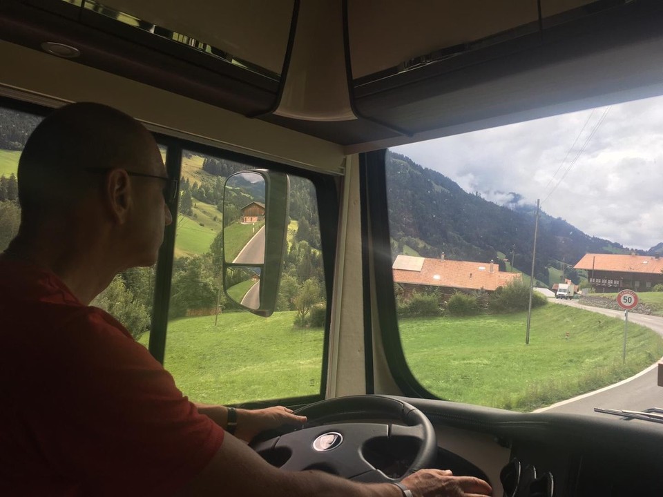 Schweiz - Saanen - Langsam kommen wir Dem Ziel näher ... Gstaad... ein Besuch nach 19 Jahren! 