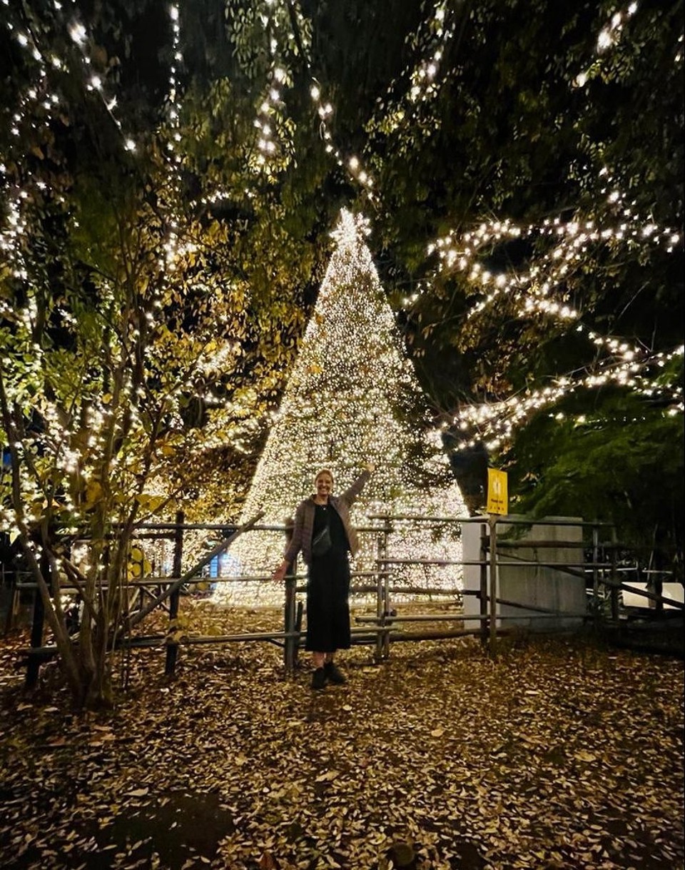 Japan - Chuo - Zu Jana‘s Freude finden wir immer wieder Ecken die Vorfreude auf Weihnachten machen:)