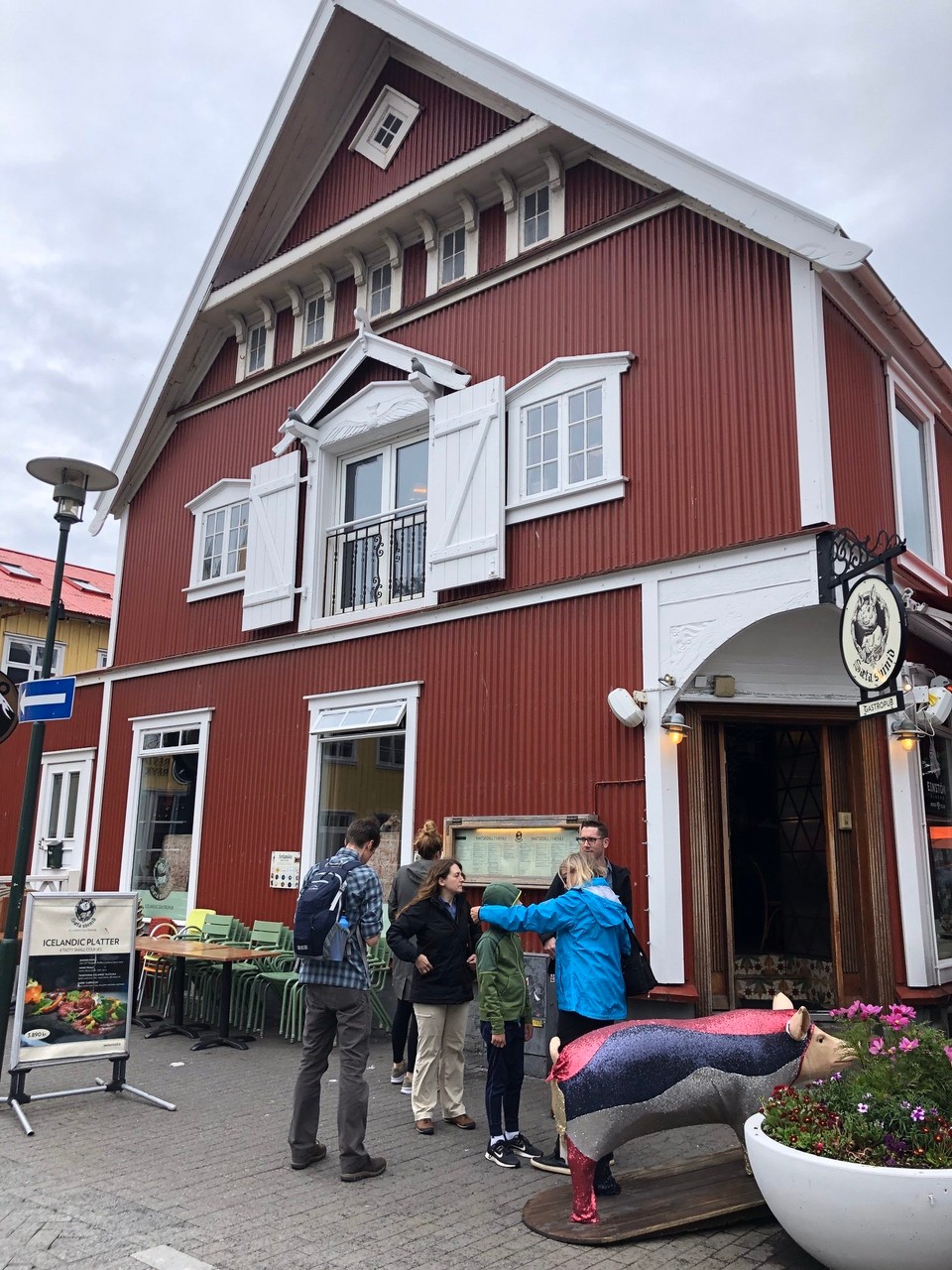 Island - Reykjavík - So sehen hier einige der Häuser aus... Genau so, hätte ich mir das auch vorgestellt...