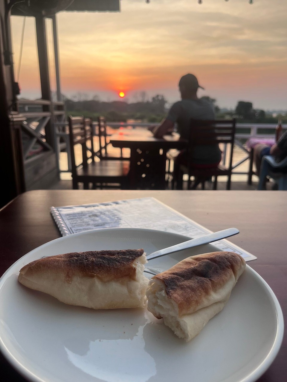 Laos -  - Sick girl dinner 
