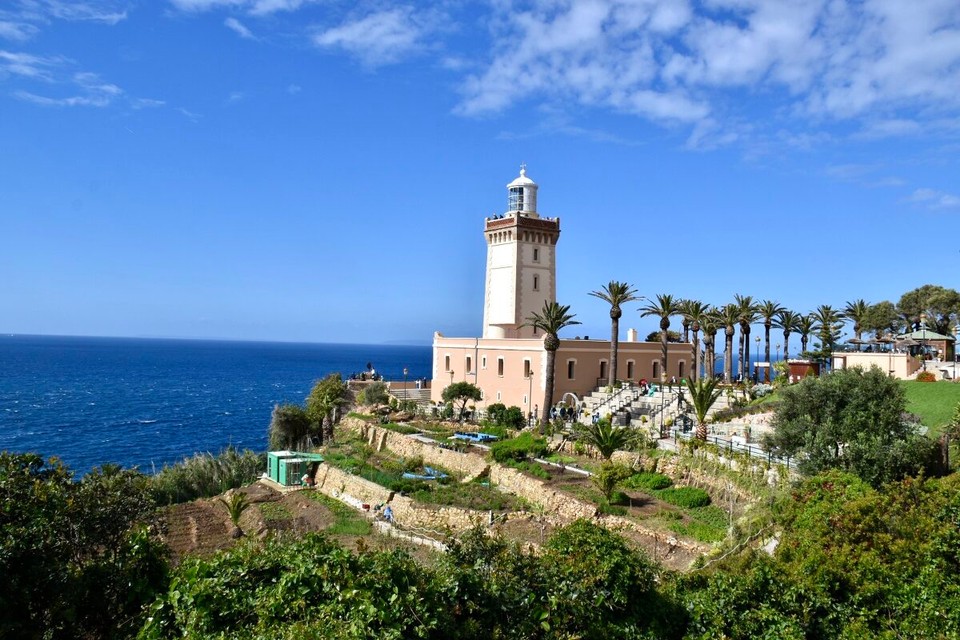 Marokko - Tangier - Im Norden von Tanger haben wir dann das Cap Spartel besucht.
300 Meter über dem Meeresspiegel am Eingang zur Straße von Gibraltar. 
Es ist der nordwestlichste Punkt Afrikas.