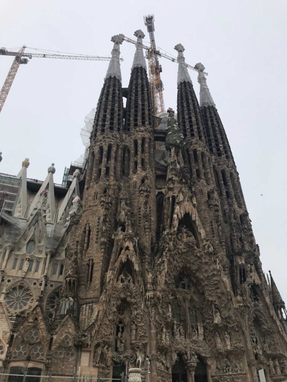 Spain - Barcelona - Old vs new additions 