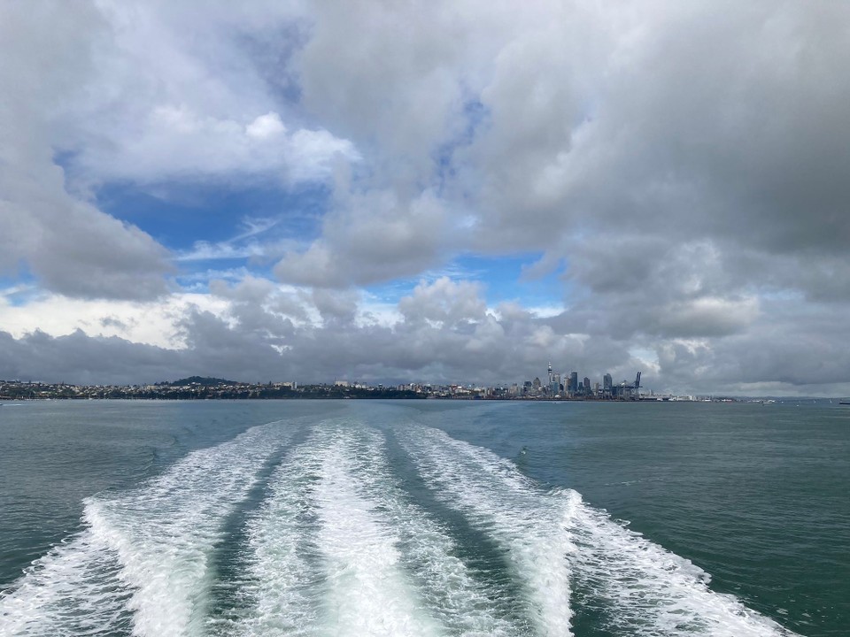 Neuseeland - Waitemata and Gulf Ward - Mal wieder eine Fährfahrt 😃