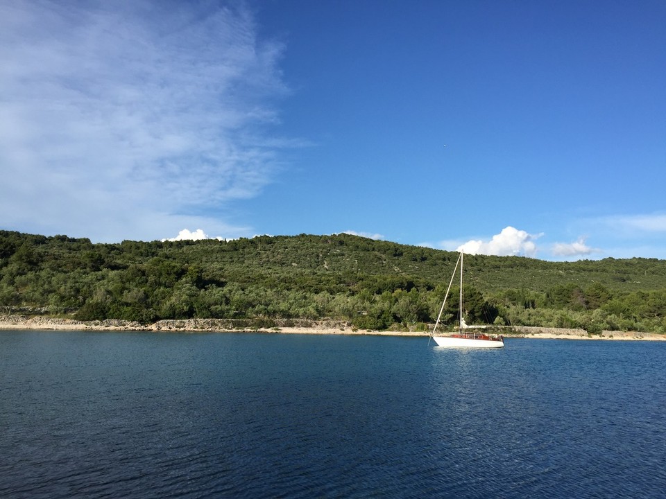 Kroatien - unbekannt - Unsere Bucht in Lamjana Mala