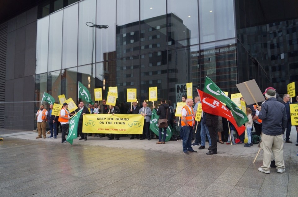 Vereinigtes Königreich - Liverpool - Eine sehr kleine Demo.