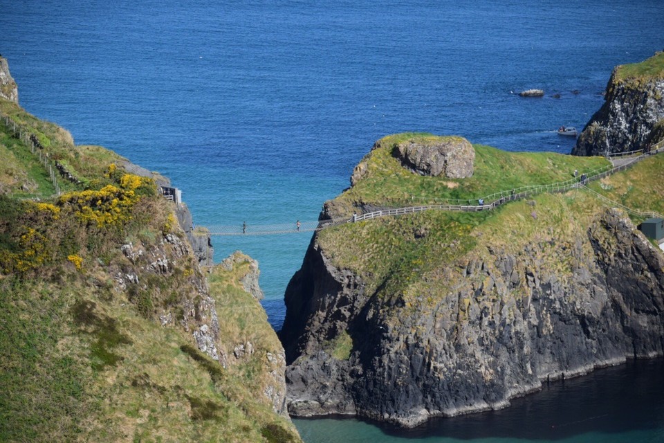 Vereinigtes Königreich - Ballycastle - Carrick a Ride Rope Bridge 