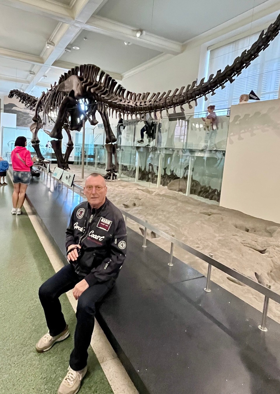 Vereinigte Staaten - New York - Im 4.Stock des Museums ist fast das komplette Stockwerk mit der Geschichte der Dinos, unfassbare Faszination