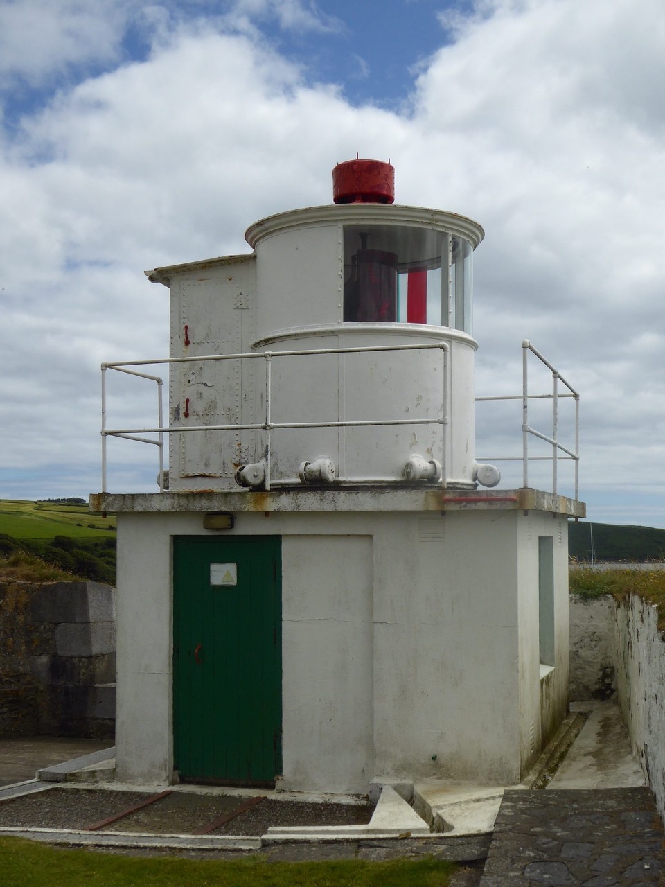 Ireland - Kinsale - An early lighthouse was established here in the 17th century by Robert Reading, but this was built in 1929, and electrified in 2004.