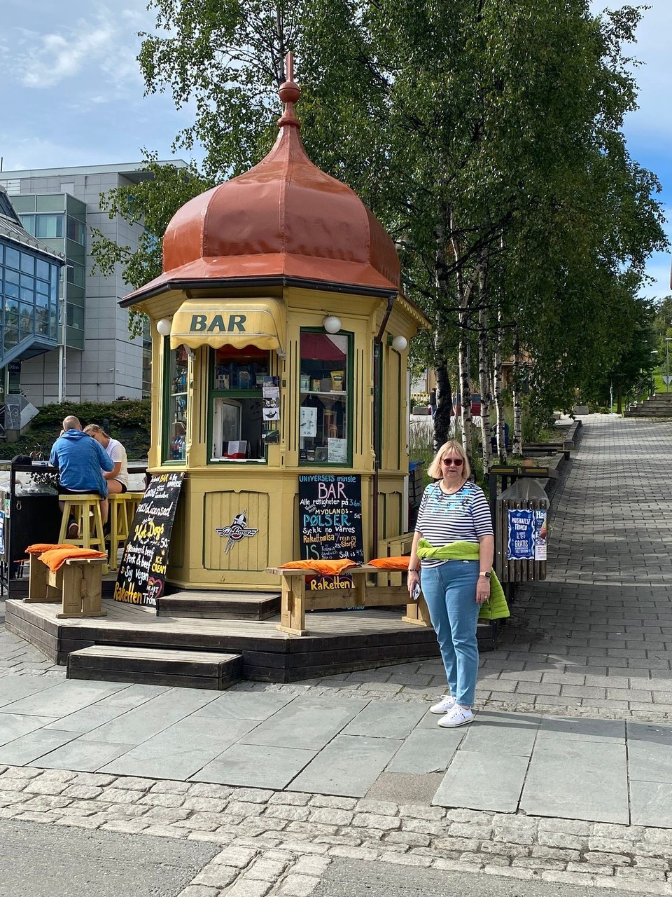 Norwegen - Tromsø - Die Rakette, kleinste Würstchenbude der Welt