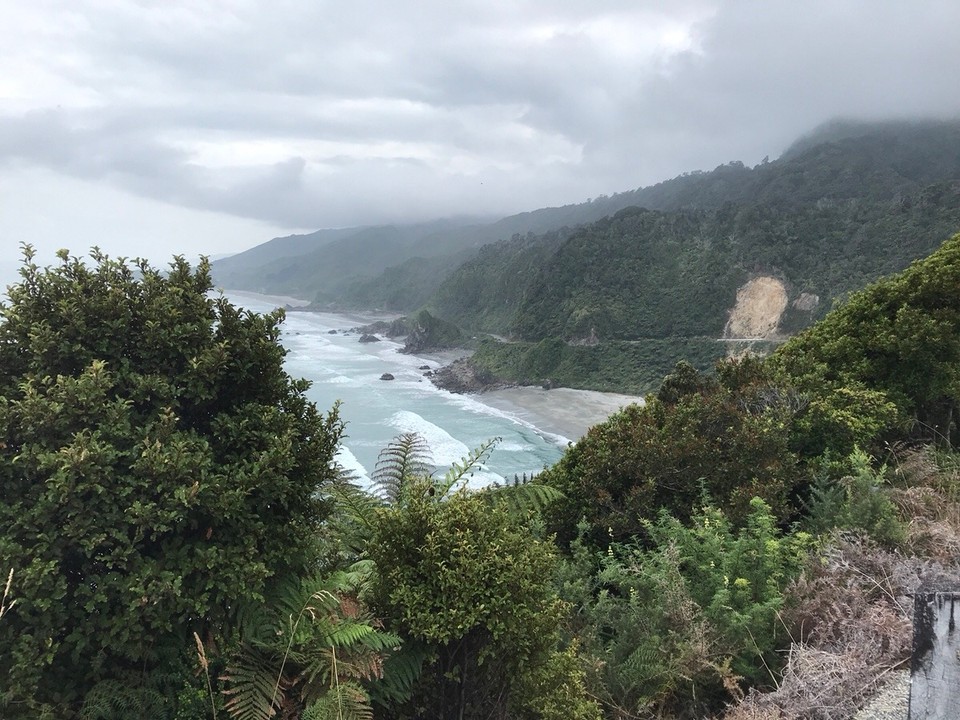 Neuseeland - South Beach - Fahrt entlang der Beach Road