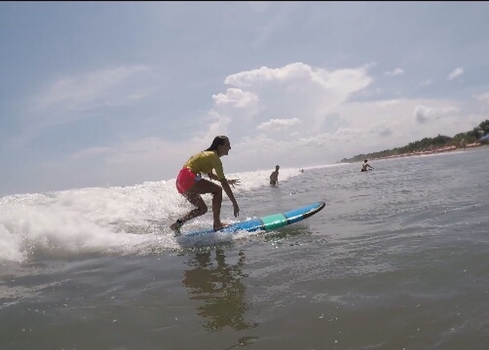 Indonesien - Seminyak - Surfing 😆