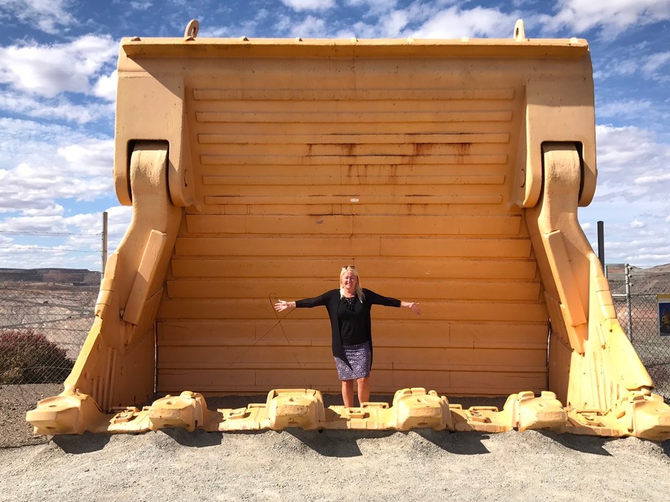  - Australia, Boulder, Kalgoorlie - This is a bucket they use to scoop up all the gold nuggies !