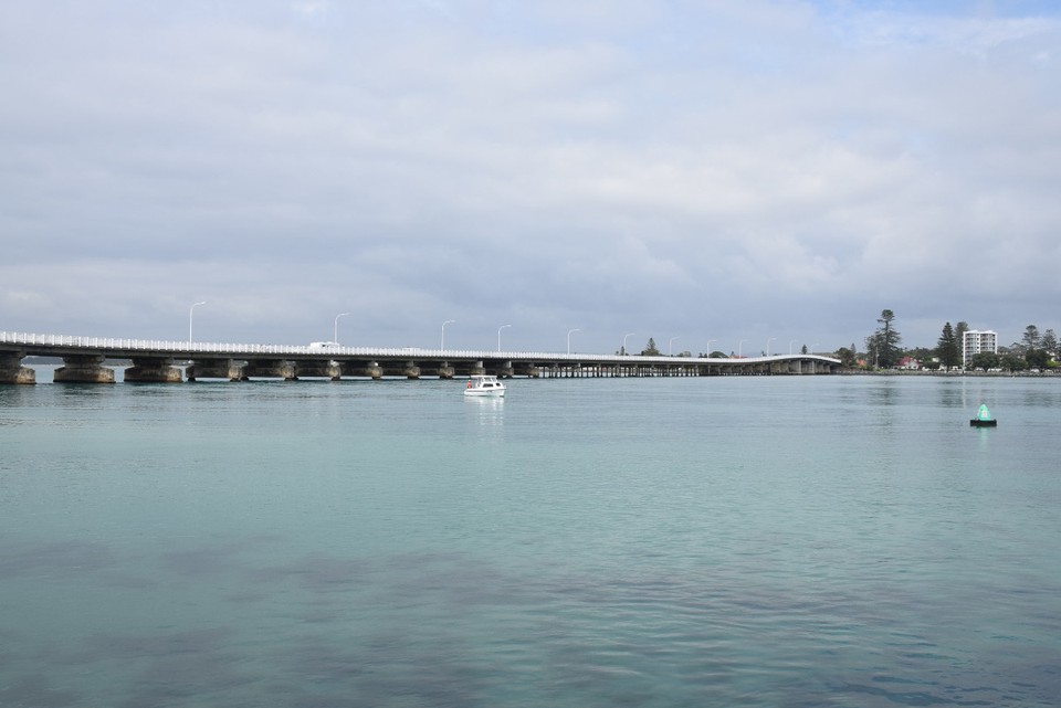 Australien - Port Macquarie - Diese Brücke verbindet Forster mit seiner Zwillingsstadt Tuncurry