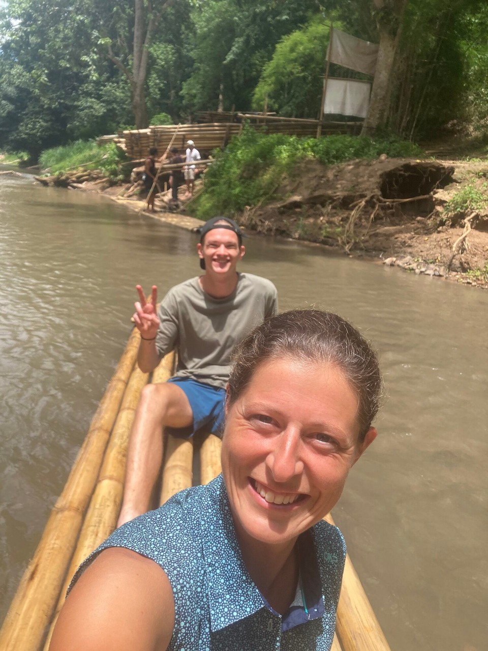 Thailand - Mae Wang - Bambusrafting 🥳