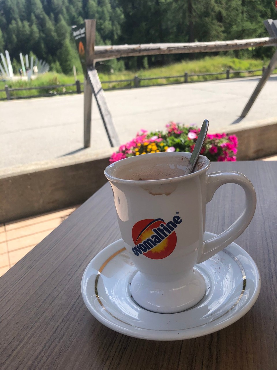 Schweiz - Pontresina - Ovomaltine 