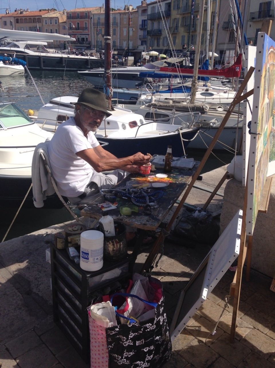 Frankreich - Saint-Tropez - ....und wieder Maler...