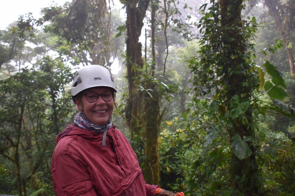 Costa Rica - Abangares - Heute wollten wir mal nicht so viel wandern, also haben wir die Ausrüstung angelegt und los ging es.