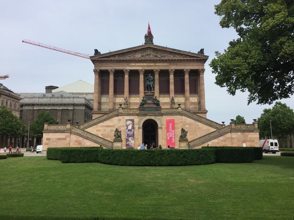 Germany - Berlin - This is the Alte Nationalgalerie.
