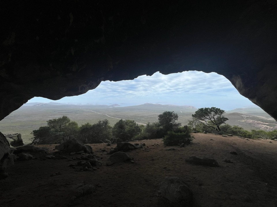 Australien - Cape Le Grand - Von da oben hatte man eine schöne Aussicht auf den Nationalpark.