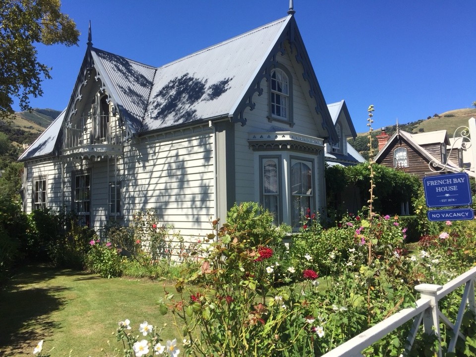 Neuseeland - Akaroa - Französisches Haus in Akaroa 