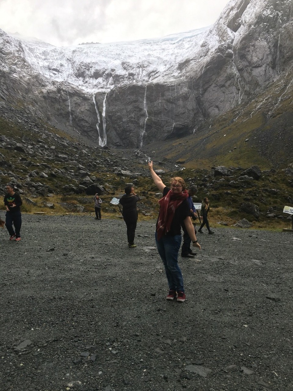 New Zealand - Milford Sound - Tada :) Schnee 