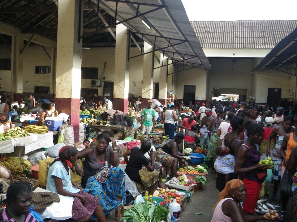 São Tomé und Príncipe - unbekannt - Markt