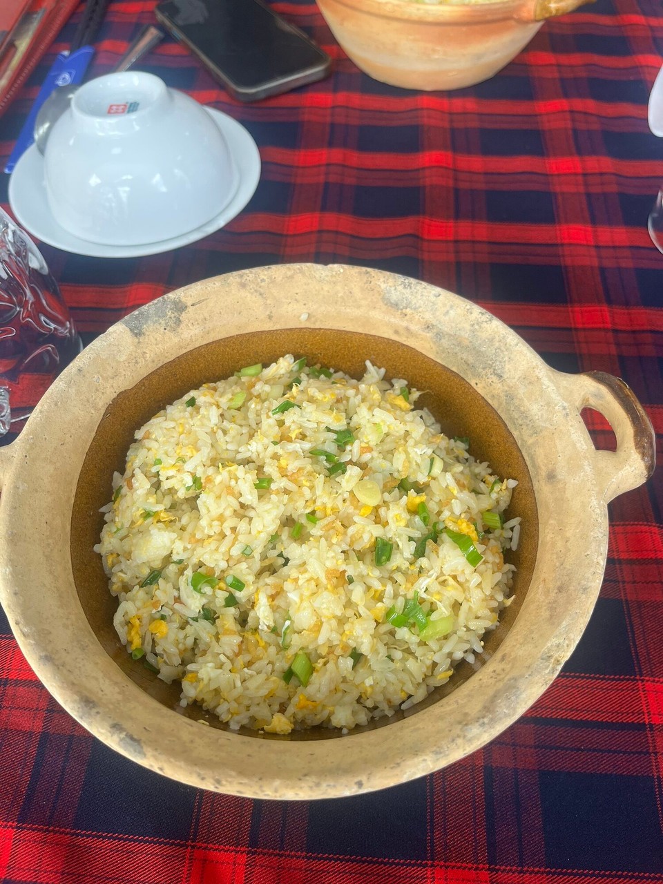 Vietnam - Da Nang - Morning egg fried rice for breakfast is becoming a tradition. I bloody love it! This portion was huge and only £1.40. Went to a traditional Vietnamese restaurant for this too and there was a big bday happening in there at 11am😂. They were all on the booze 
