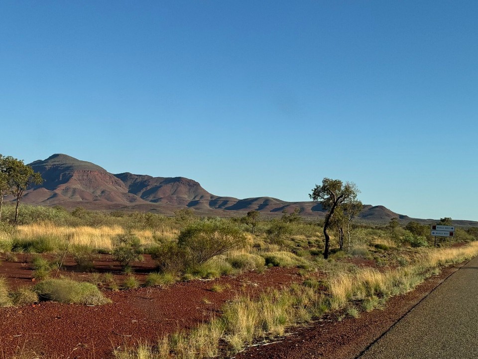 Australien - Karijini - Back on the road.