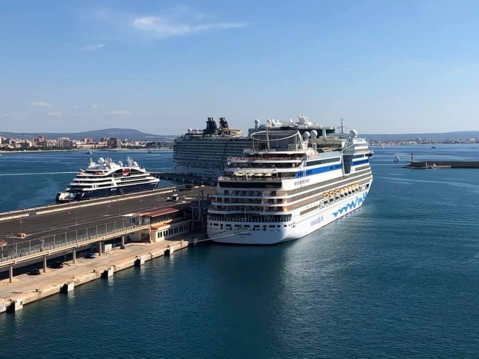 Spanien - Palma de Mallorca - Die Stella aus Sicht der Mein Schiff 3 😉