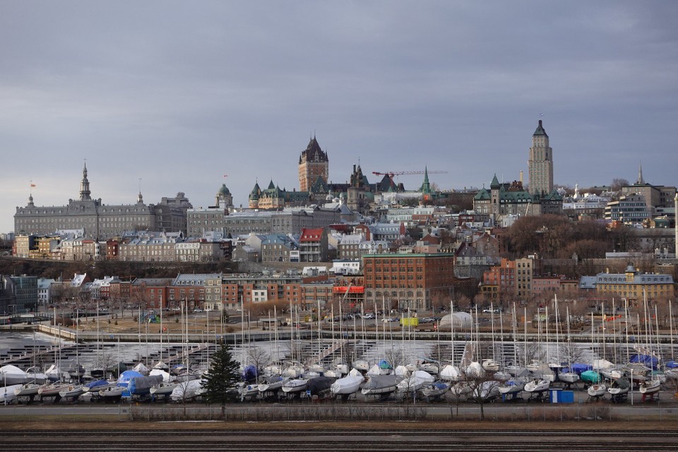Kanada - Québec - Vue op Al Stad