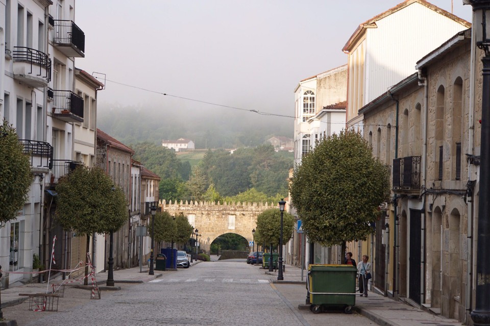 Spanien - Mazaricos - Weg aus Negreira