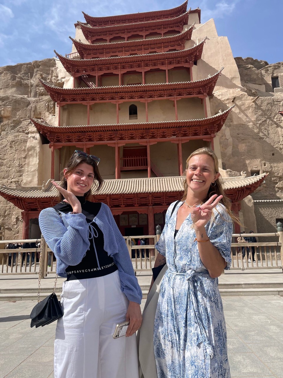 China - Jiuquan - Bi de Mogao Grotte - wahnsinnig faszinierendi Höhlebemöhlige!!