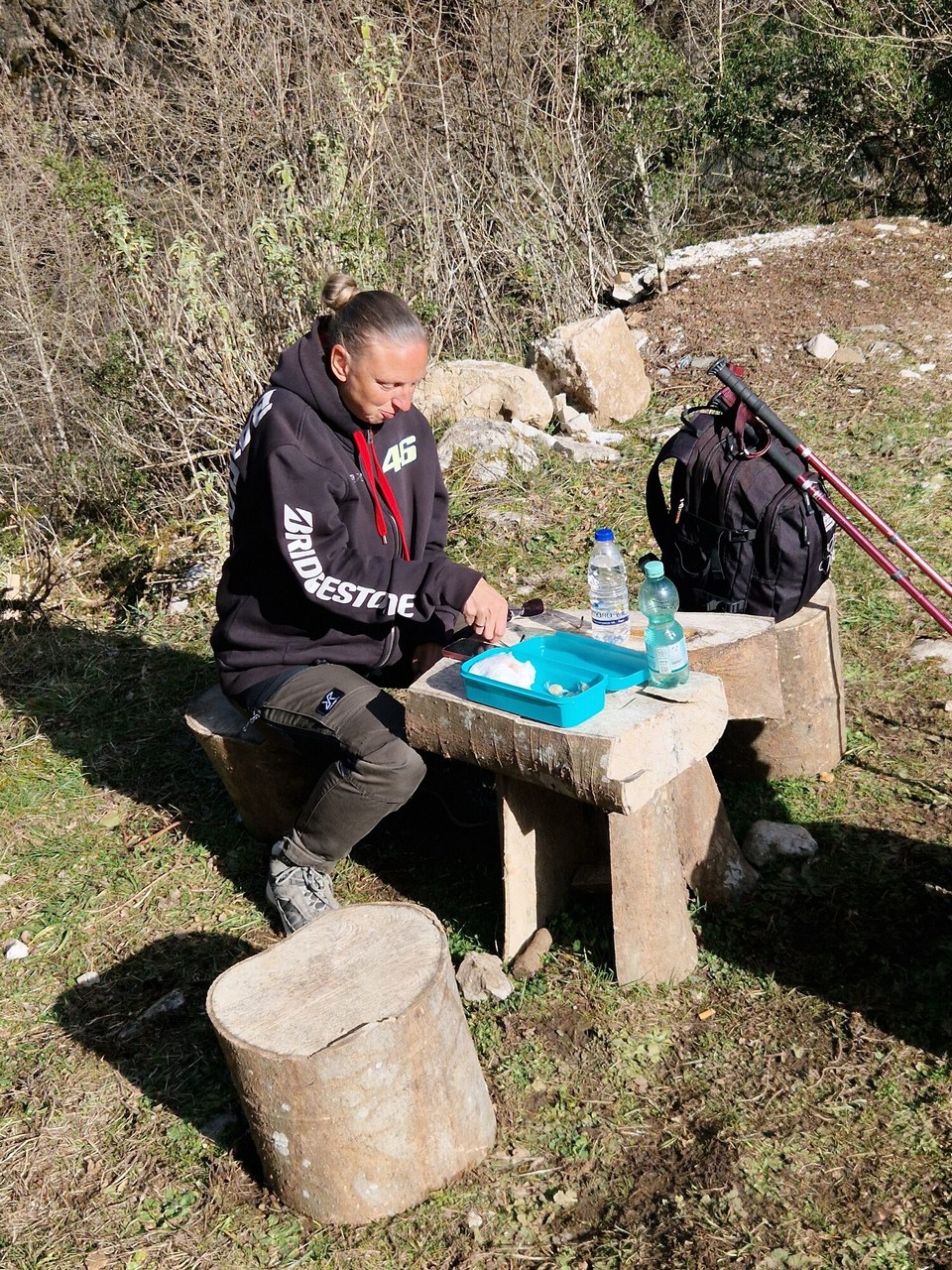 Griechenland - Vikos - Pause