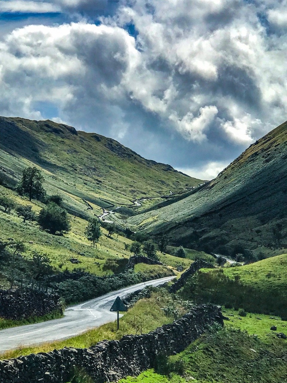 United Kingdom - Penrith - Am Foto schaut das gar nicht so übel aus. Man glaube mir, das wird richtig steil.