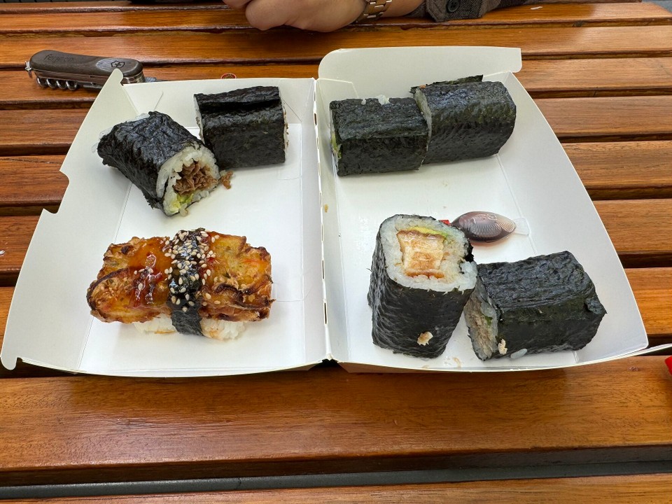 Australien - Perth - So feins Sushi gits ir Schwiz leider ni.
