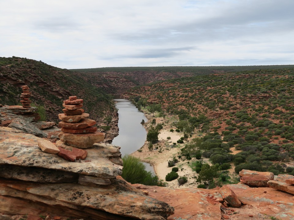 Australia - Kalbarri - Vue d'en haut