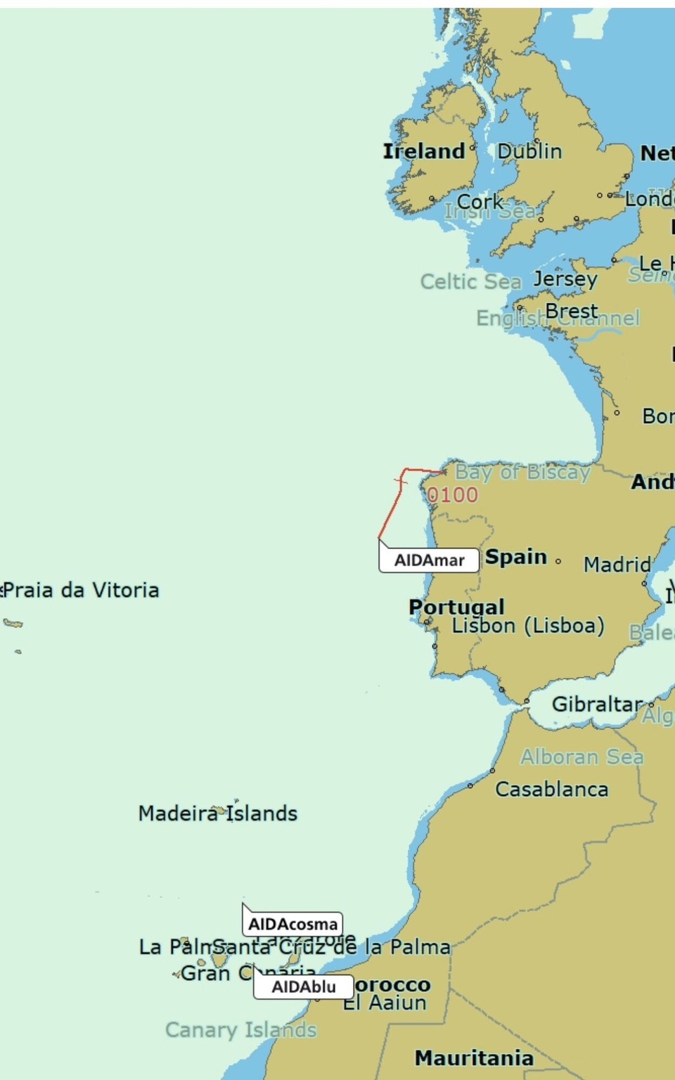  -  - Unterwegs Richtung Madeira