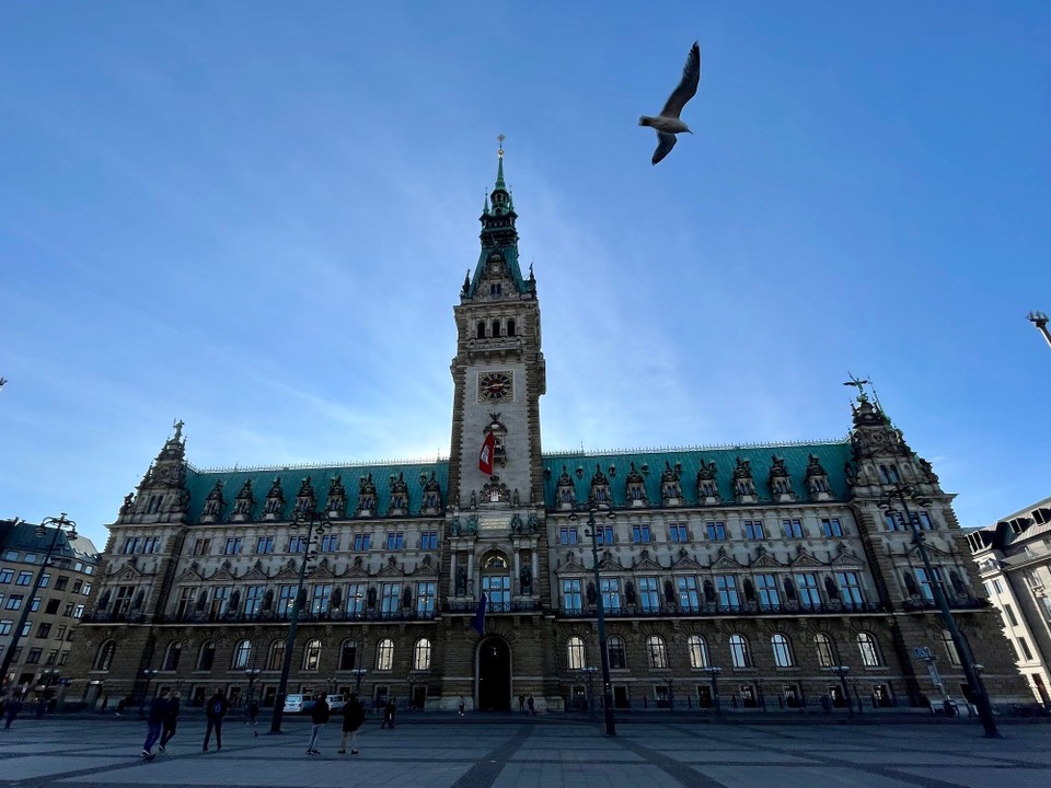 Deutschland - Hamburg - Rathaus