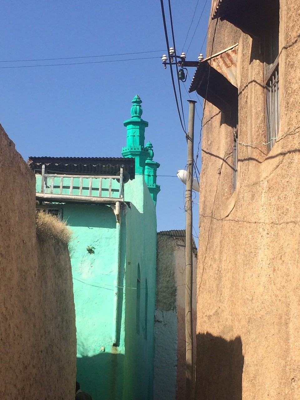Äthiopien - Harar - Eine von (nur noch ;) 86 Quartiersmoscheen der Stadt