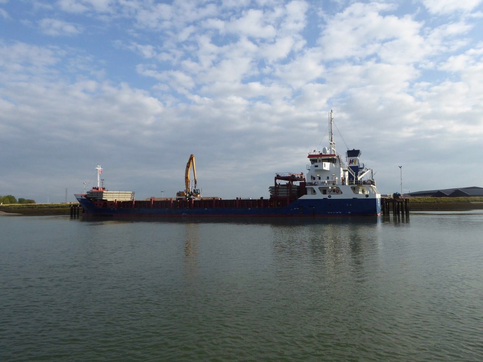 United Kingdom - Chelmsford - Baltic Wharf on Wallasea Island is the only commercial port on the estuary. In existence since the 1920s it provides wharfage facilities and storage for mainly timber and steel products.