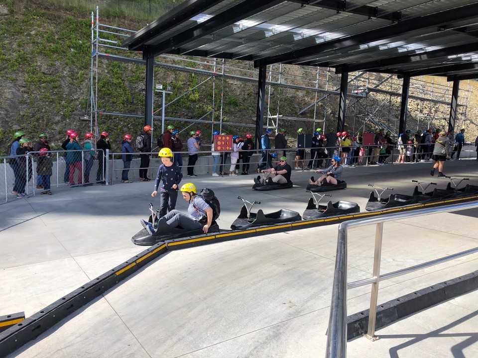 Neuseeland - Queenstown - Heute sind wir auf die luge gegangen 