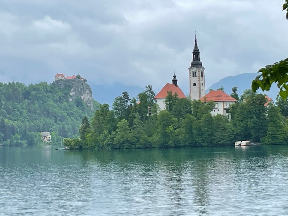 Slowenien - Bled - Kircheninsel Mariä-Himmelfahrt 