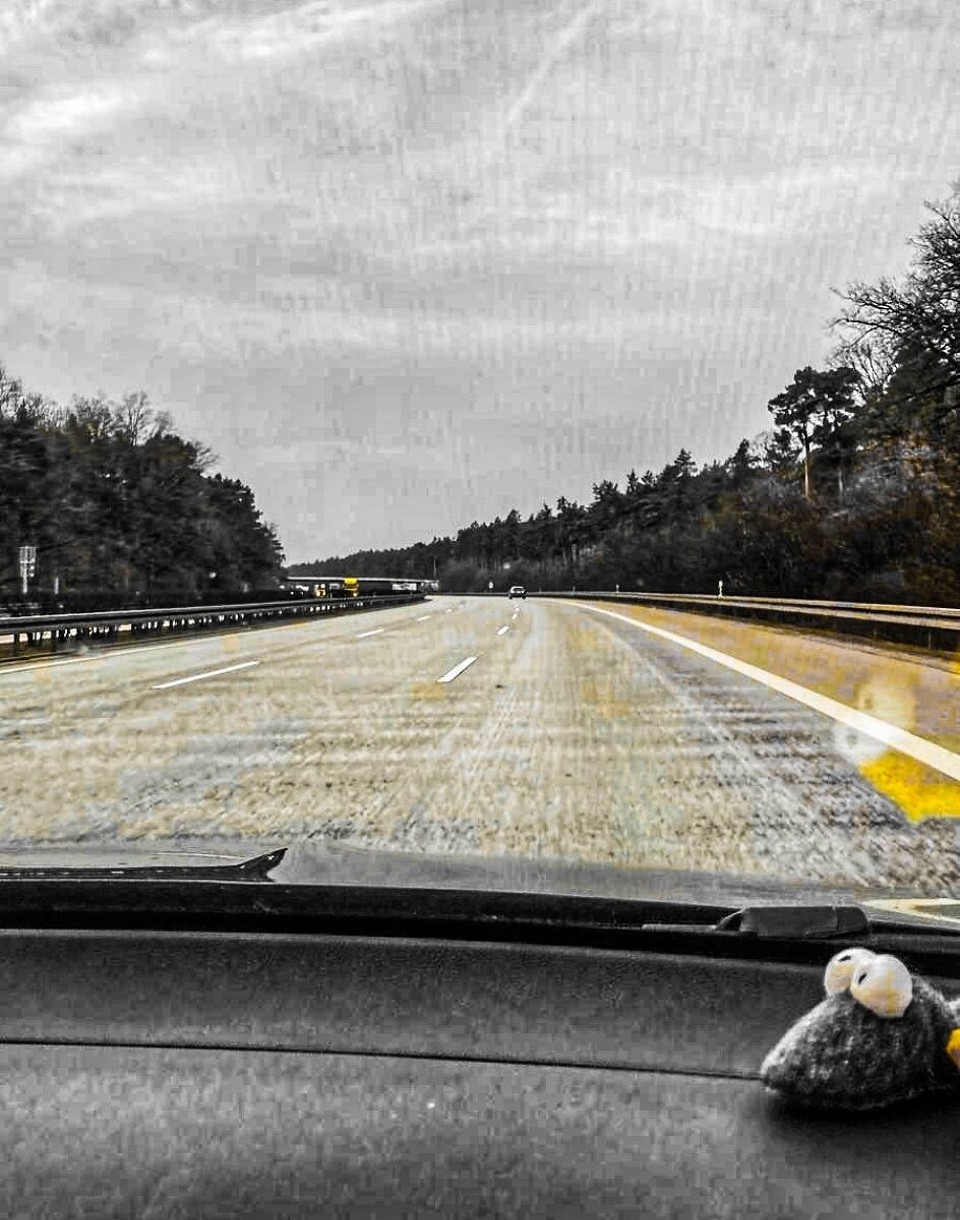 Deutschland - Berlin - Die Jungs fahren mit Auto… alles frei, noch!

Wir Mädels warten auf den Zug! 