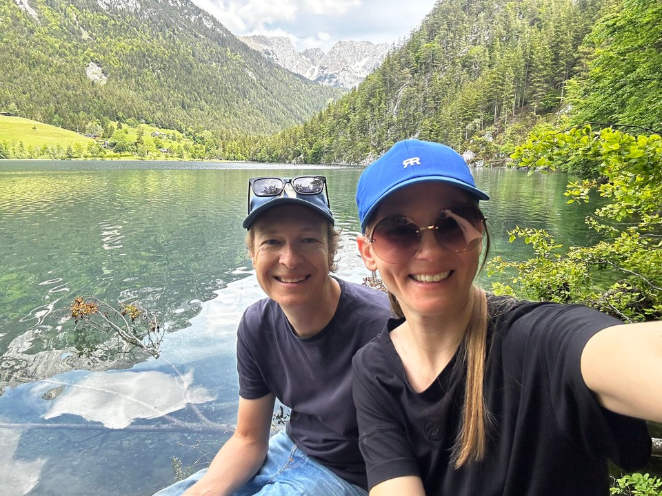 Österreich - Scheffau am Wilden Kaiser - Hintersteiner See mit Blick auf den Wilden Kaiser von der anderen Seite
