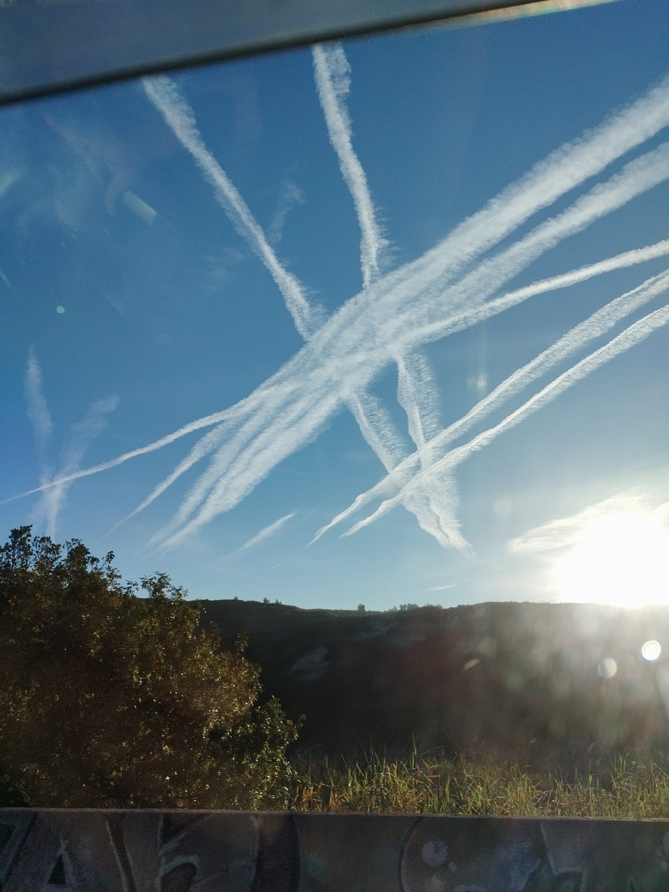 Frankreich - Montpellier - ...unglaublich der Flugverkehr 😅